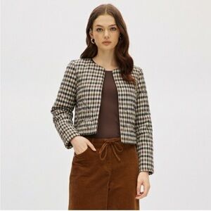 Caroline Constas Quilted Lyla Jacket